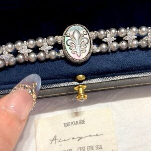 Original design Pearl Bracelet in Silver